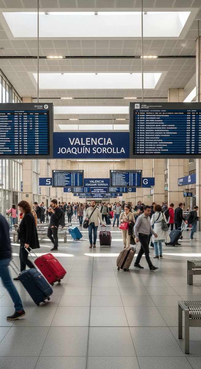 a travel photo from valencia joaquin sorolla train station