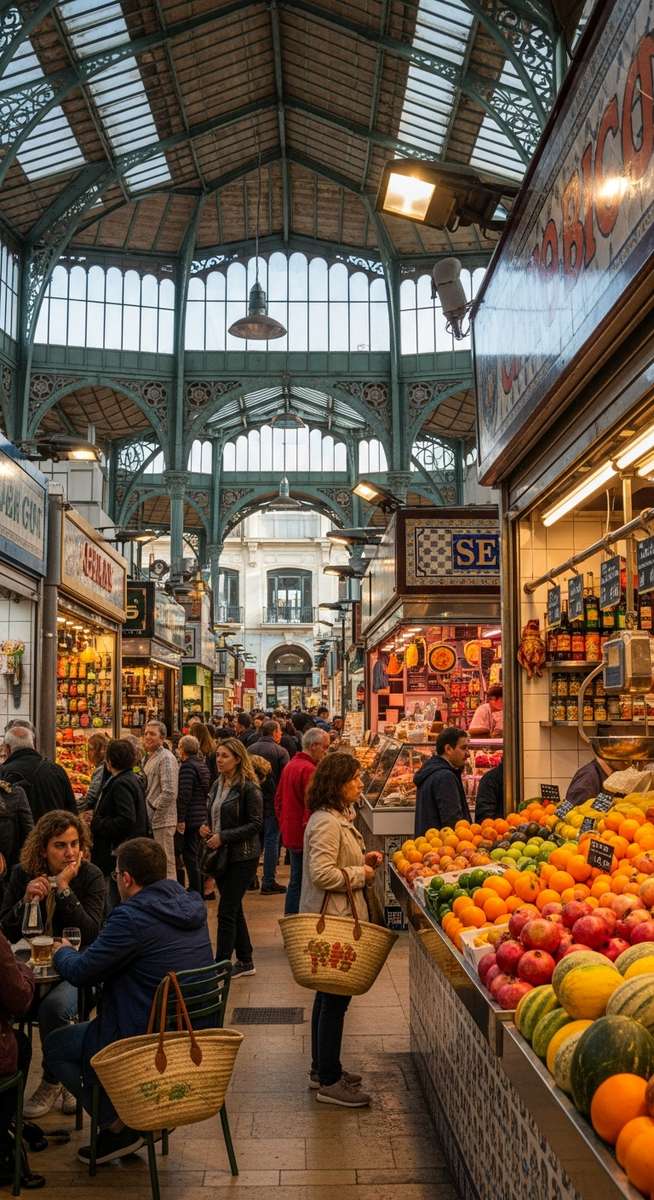 a photo illustrating 2. mercado de colรณn in Valencia