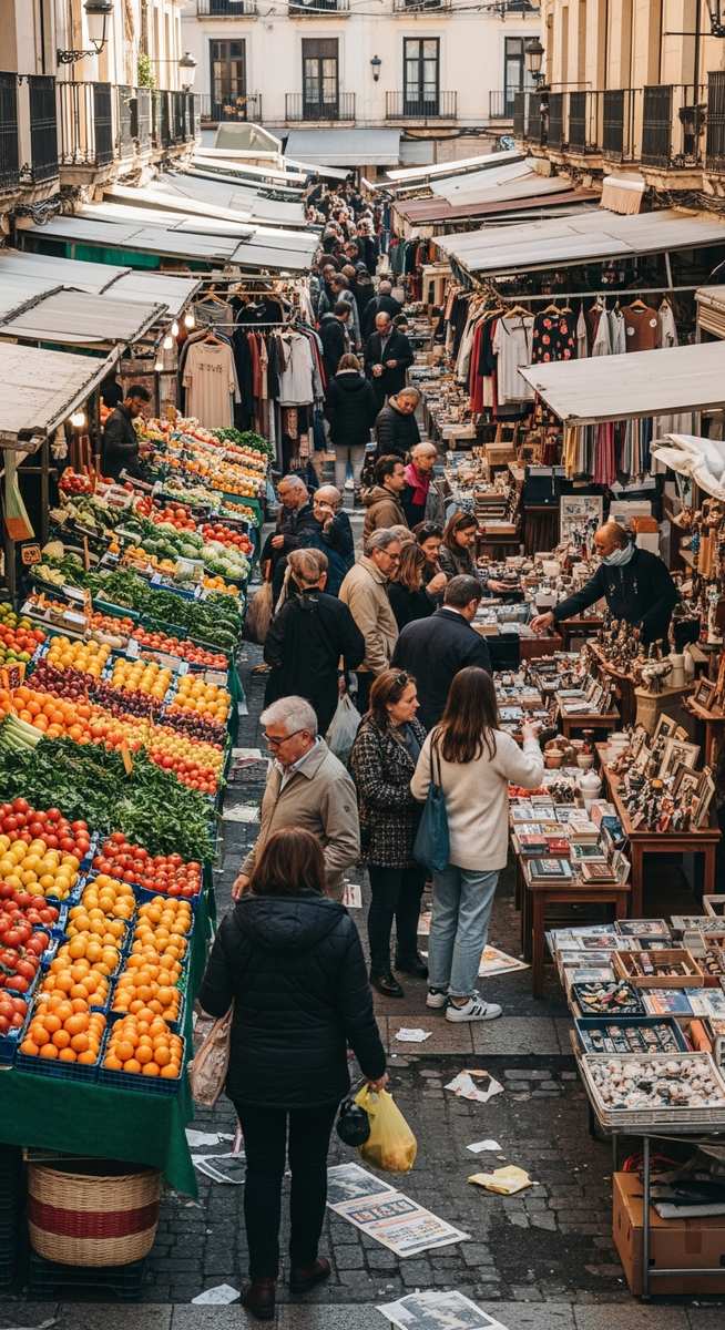 a photo illustrating 6. el rastro de valencia in Valencia