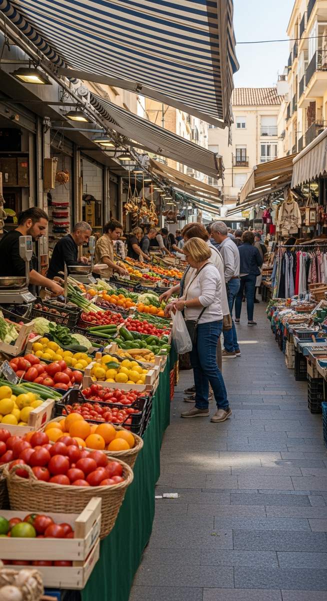 a photo illustrating 7. mercadillo de benimaclet in Valencia