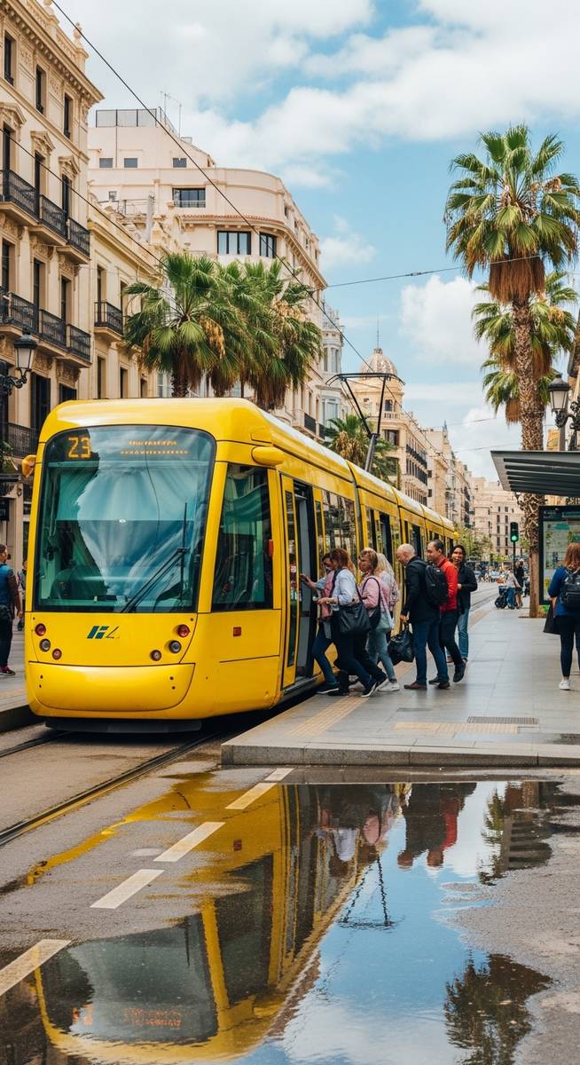 a travel photo from valencia tourist card