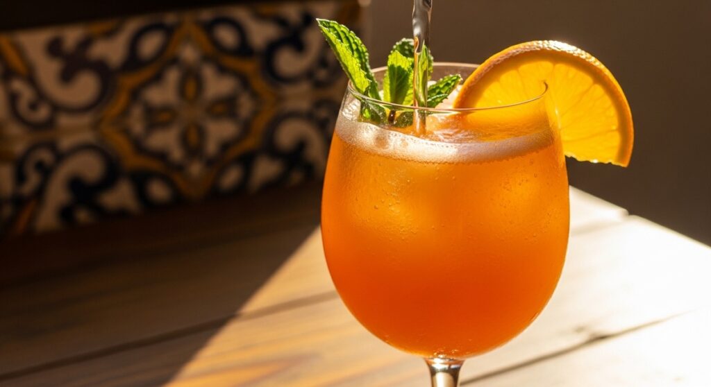 a photo illustrating 1. agua de valencia in Valencia