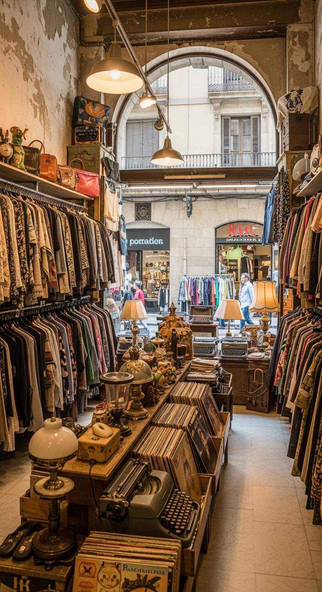 a photo illustrating 19. magpie vintage in Barcelona