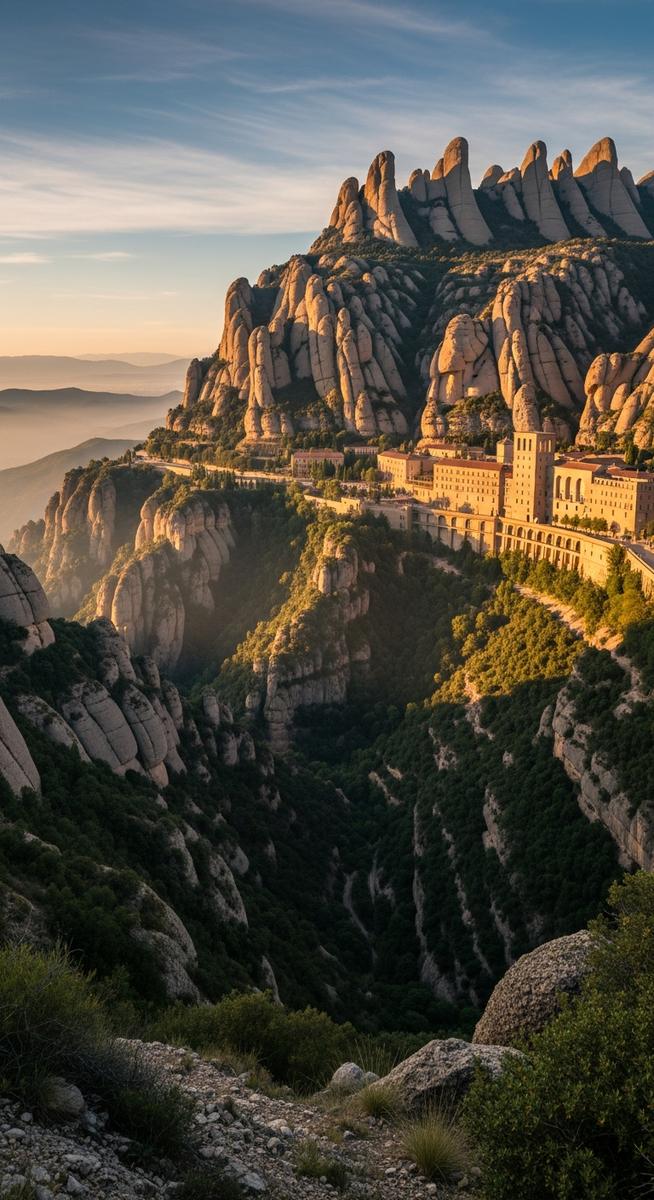 a travel photo from visit montserrat barcelona