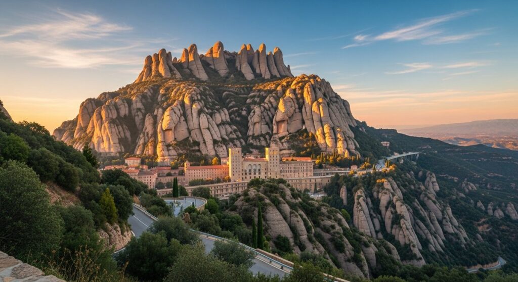 a travel photo from visit montserrat barcelona visiting Montserrat from Barcelona
