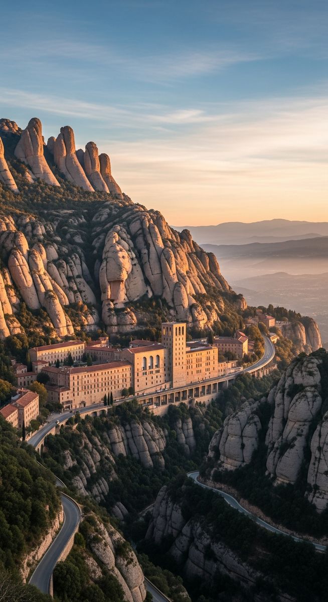 a travel photo from visit montserrat barcelona visiting Montserrat from Barcelona