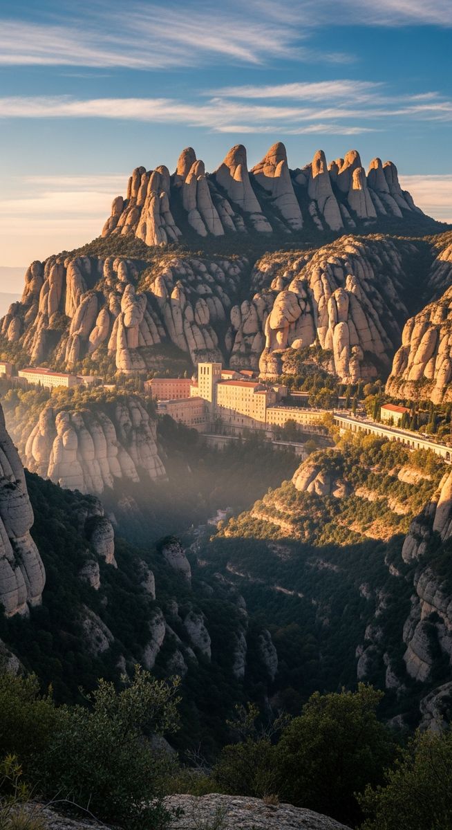 a travel photo from visit montserrat barcelona visiting Montserrat from Barcelona