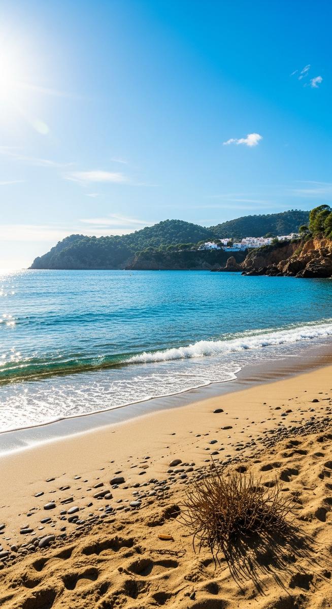 the Spain coastline in December