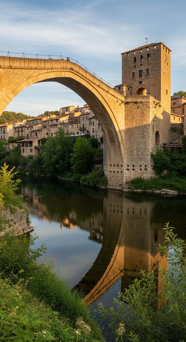 a photo illustrating 16. besalรบ in Barcelona