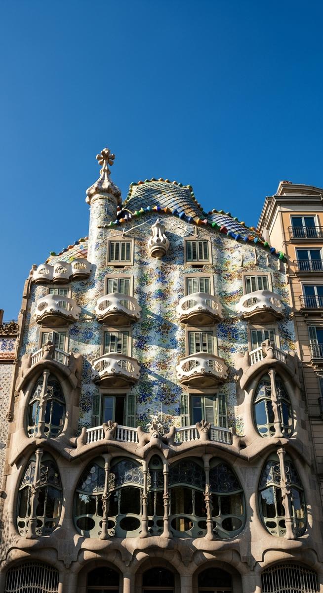 a famous Barcelona building or Gaudi architecture