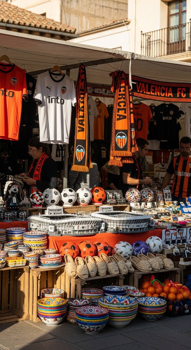 a photo illustrating 10. valencia fc merchandise in Valencia