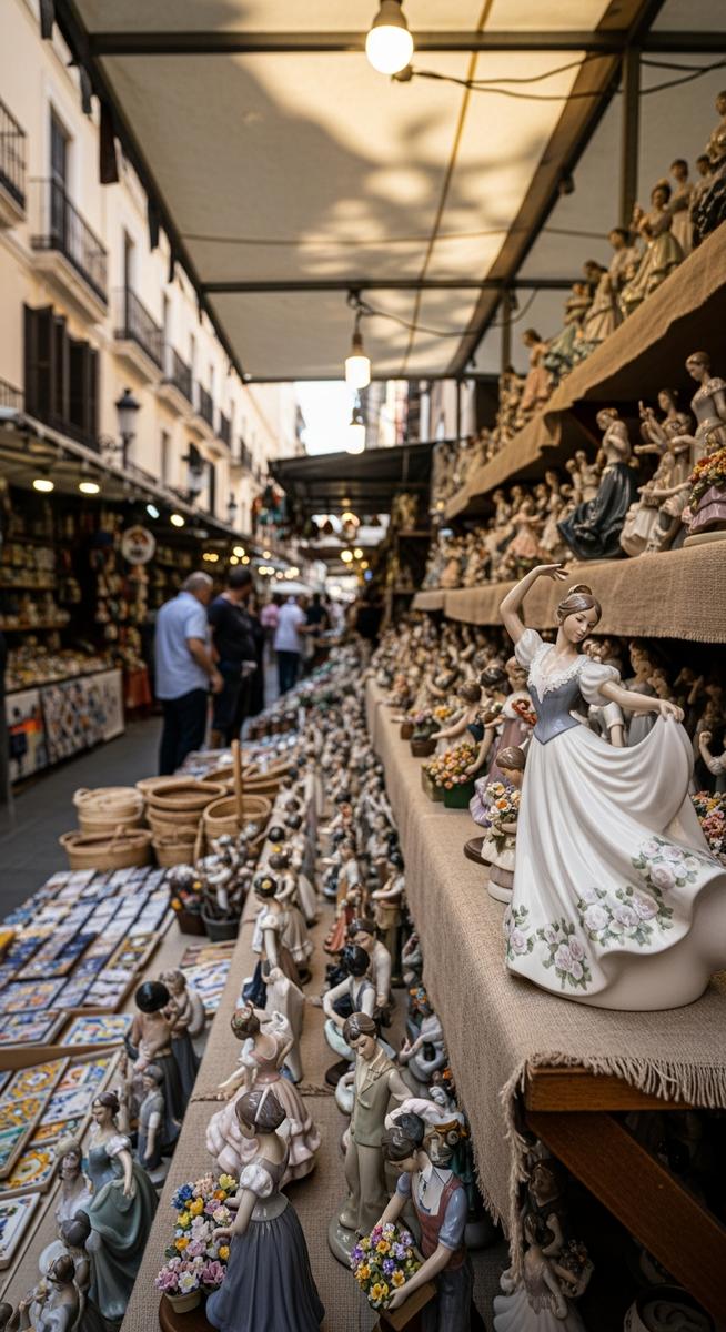 a photo illustrating 6. lladro porcelain figurines in Valencia