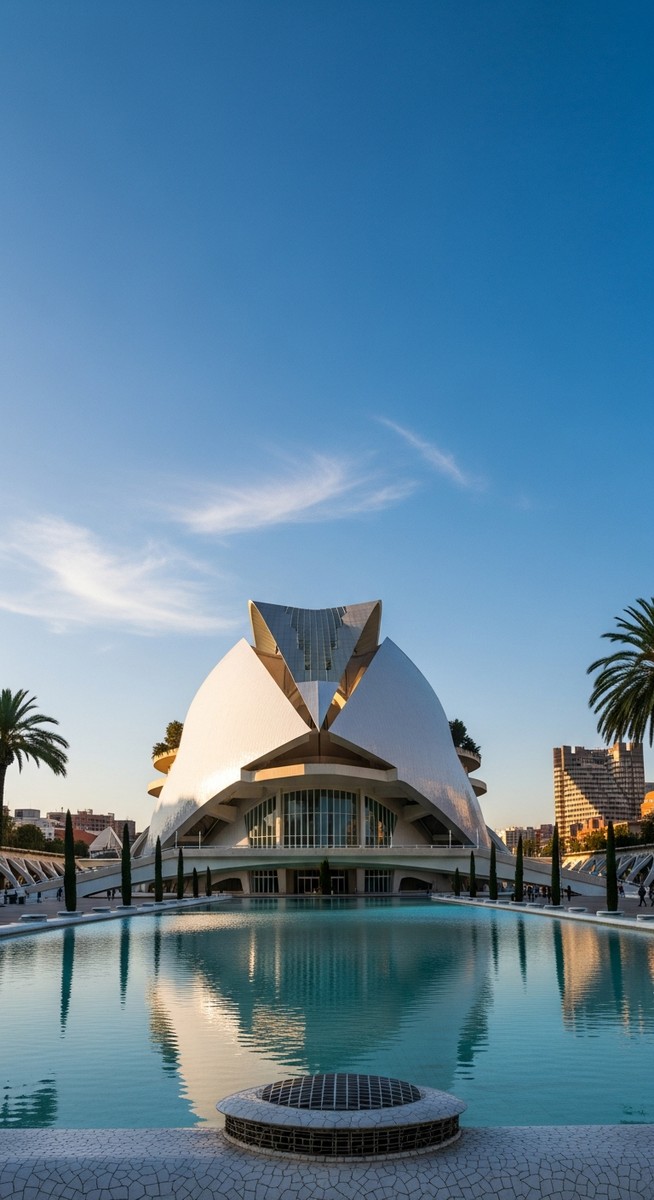 a famous Valencia building or Gaudi architecture