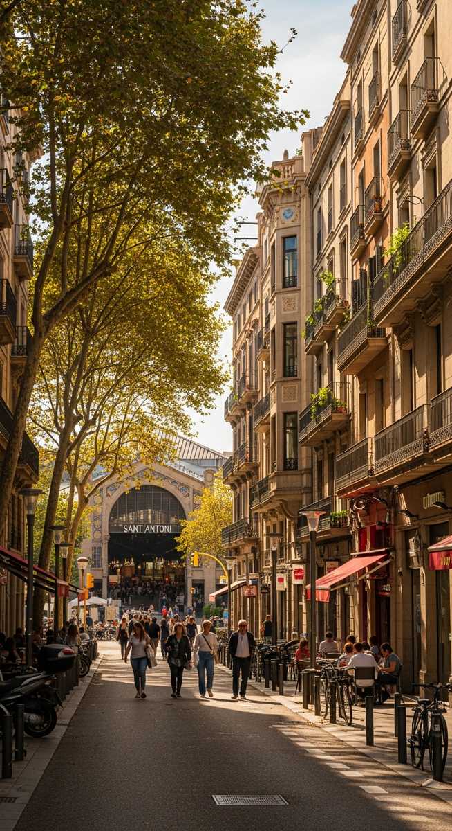a photo illustrating 10. sant antoni in Barcelona