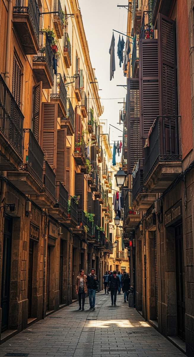 a photo illustrating 6. el raval in Barcelona