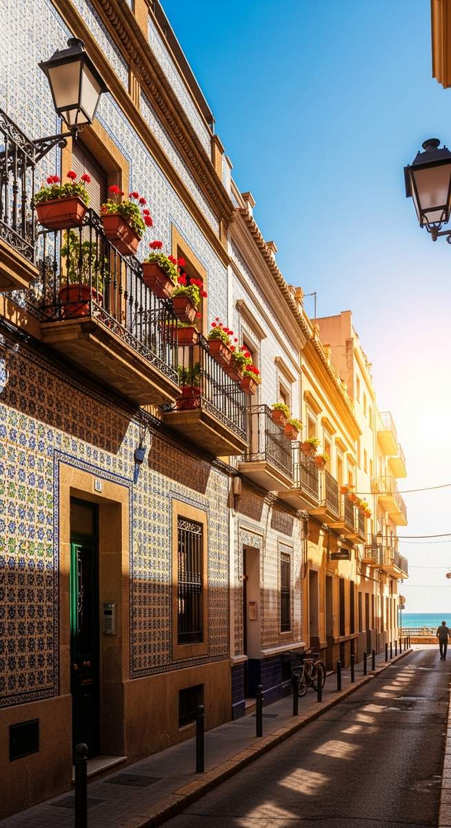a photo illustrating 4. el cabanyal in Valencia