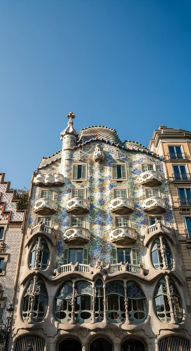 a famous Barcelona building or Gaudi architecture
