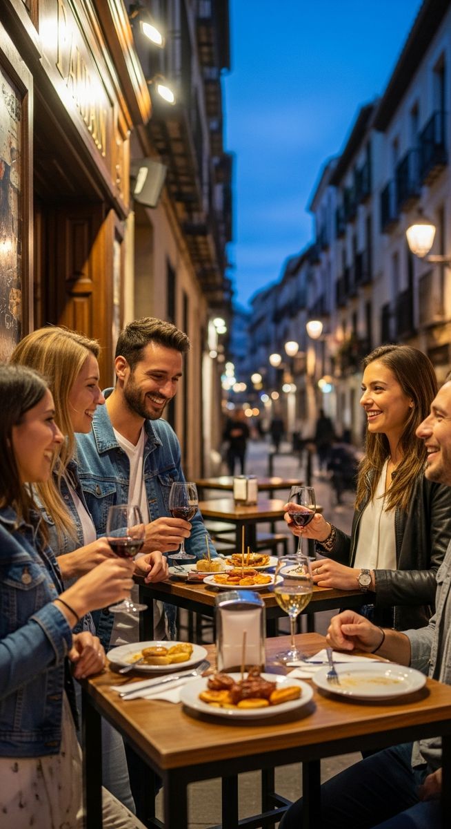 a photo illustrating making the most of your spanish food tour experience in Spain on a food tour