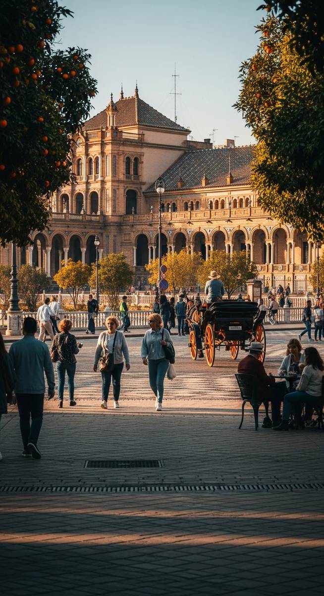 a travel photo from best time visit seville