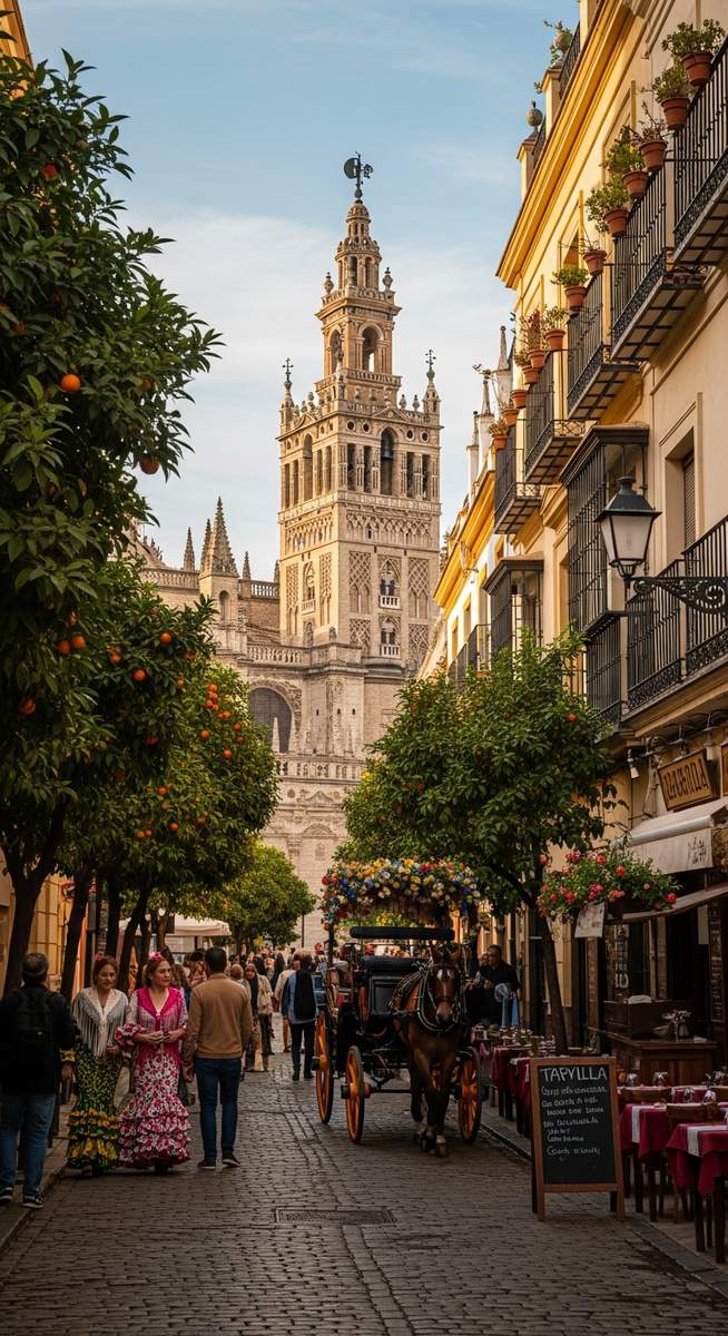 a travel photo from best time visit seville