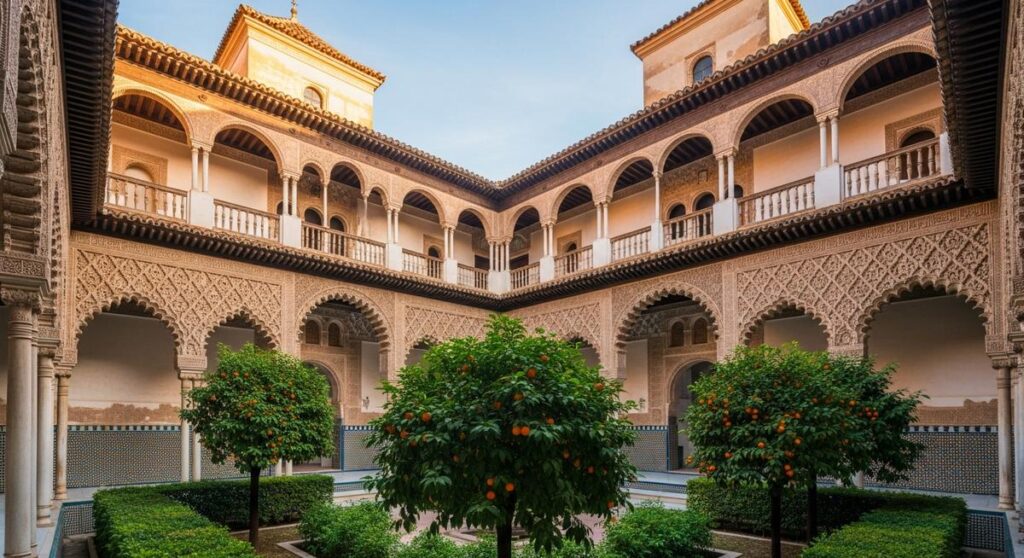 a landmark in Seville during a three-day itinerary