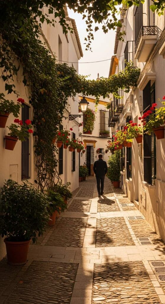 a street in Seville, Spain