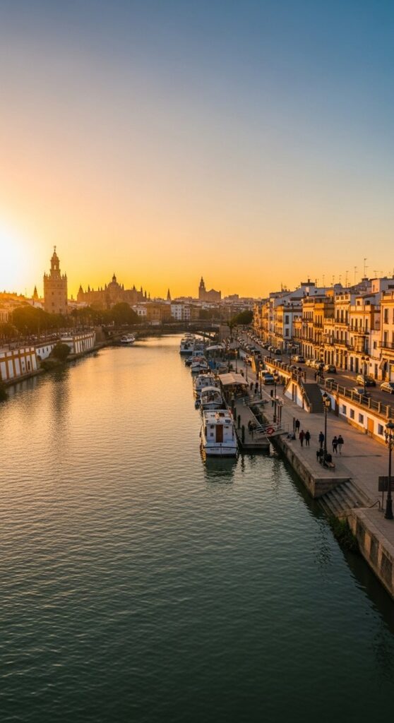 a landmark in Seville during a three-day itinerary
